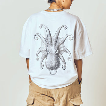 Octopus White Unisex T-shirt